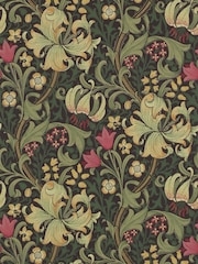 Morris & Co. Green Golden Lily Wallpaper - Image 1 of 1
