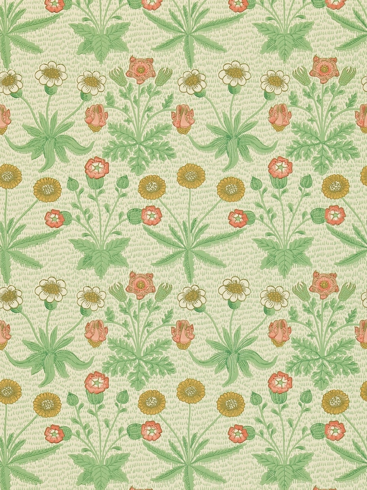 Morris & Co. Green Daisy Wallpaper - Image 1 of 1