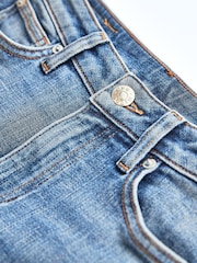 Bleach High Waist 90s Ankle Skinny Jeans - Image 5 of 7