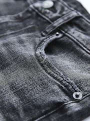 Grey High Waist 90s Ankle Skinny Jeans - Image 3 of 8