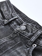 Grey High Waist 90s Ankle Skinny Jeans - Image 4 of 8