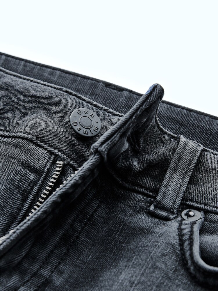 Noir lavé - Jeans skinny taille basse - Image 5 of 8