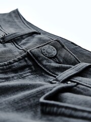 Washed Black Low Rise Skinny Jeans - Image 7 of 8