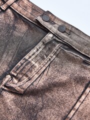 Own. Bronze Mini Biker Skirt - Image 11 of 13