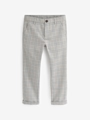 Mid Grey Smart Check Trousers (12mths-16yrs) - Image 1 of 2