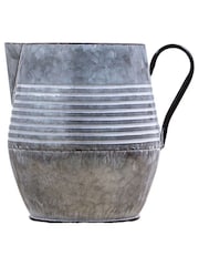 Gallery Home Bronze Genoa Wide Galvanised Pitcher - Image 1 of 2