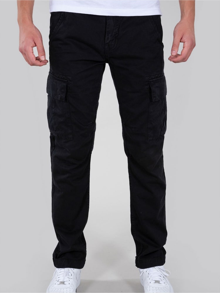 Alpha Industries Agent Cargo 100% Cotton Trousers - Image 1 of 6