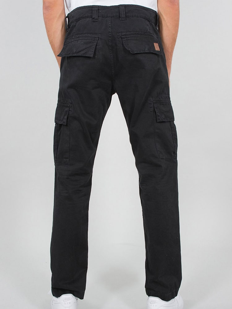 Alpha Industries Agent Cargo 100% Cotton Trousers - Image 2 of 6