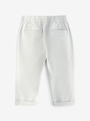 Kittgrau/Natur - Chino-Schlupfhose mit lockerer Passform (3 Monate–7 Jahre) - Bild 5 von 5