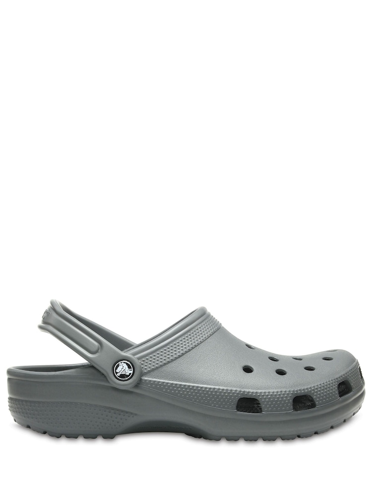 رمادي - خف بنعل سميك كلاسيكي للكبار من Crocs - صورة 1 من 11