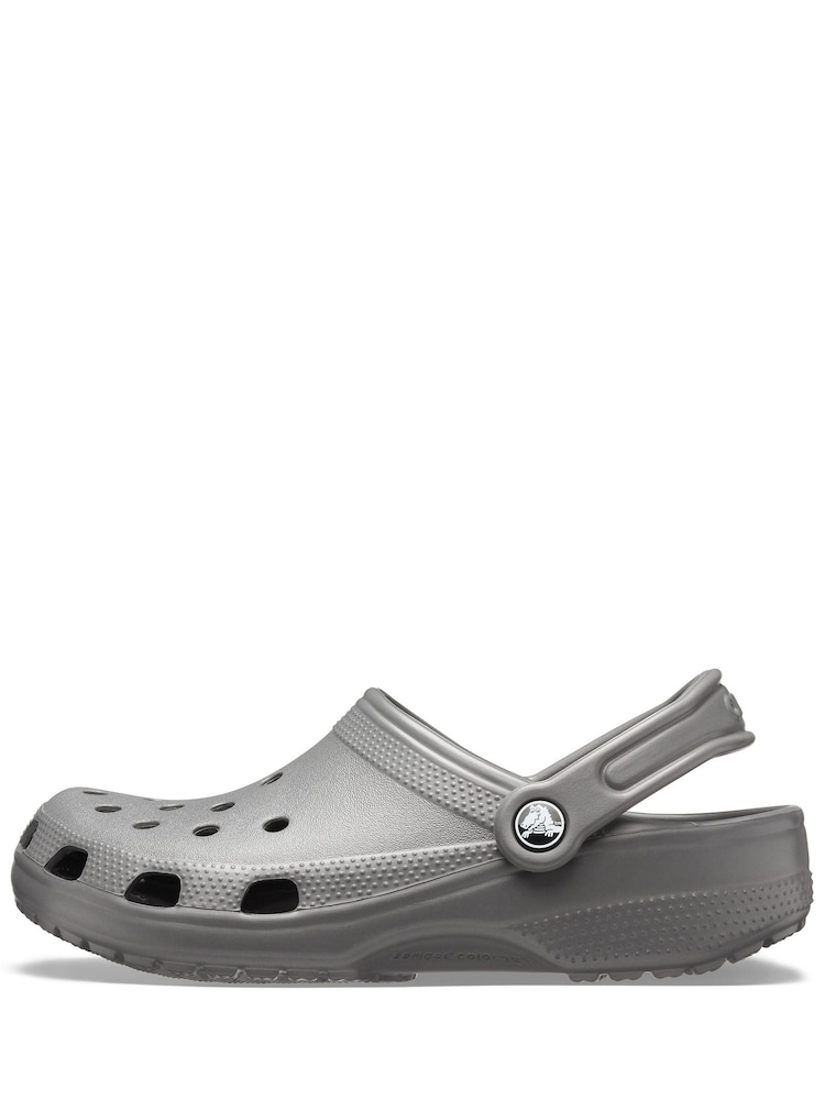 رمادي - خف بنعل سميك كلاسيكي للكبار من Crocs - صورة 2 من 11