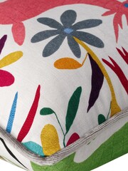 Andrew Martin Pink Luxury Tiki Tiki Cushion - Image 2 of 2