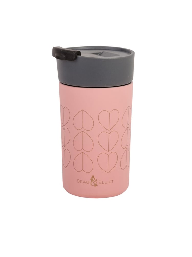 Beau And Elliot Pink Blush Stainless Steel Travel Mug - Image 2 of 2