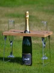 Navigate Blue Three Rivers Wine Table - Image 1 of 2