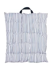 Navigate Blue Three Rivers Floor Cushion - Image 3 of 3