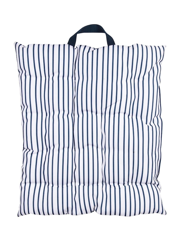 Navigate Blue Three Rivers Floor Cushion - Image 3 of 3