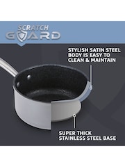 Prestige Silver Scratch Guard Stainless Steel Non-Stick 14cm Milk Pan - Image 3 of 4