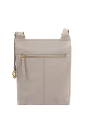 Pure Luxuries London Naomi Leather Cross-Body 100% Cotton Bag - Image 3 of 5