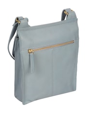 Pure Luxuries London Naomi Leather Cross-Body 100% Cotton Bag - Image 2 of 5
