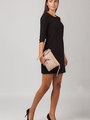 Pure Luxuries London Lytham Leather Cross-Body Clutch Bag - Image 1 of 6