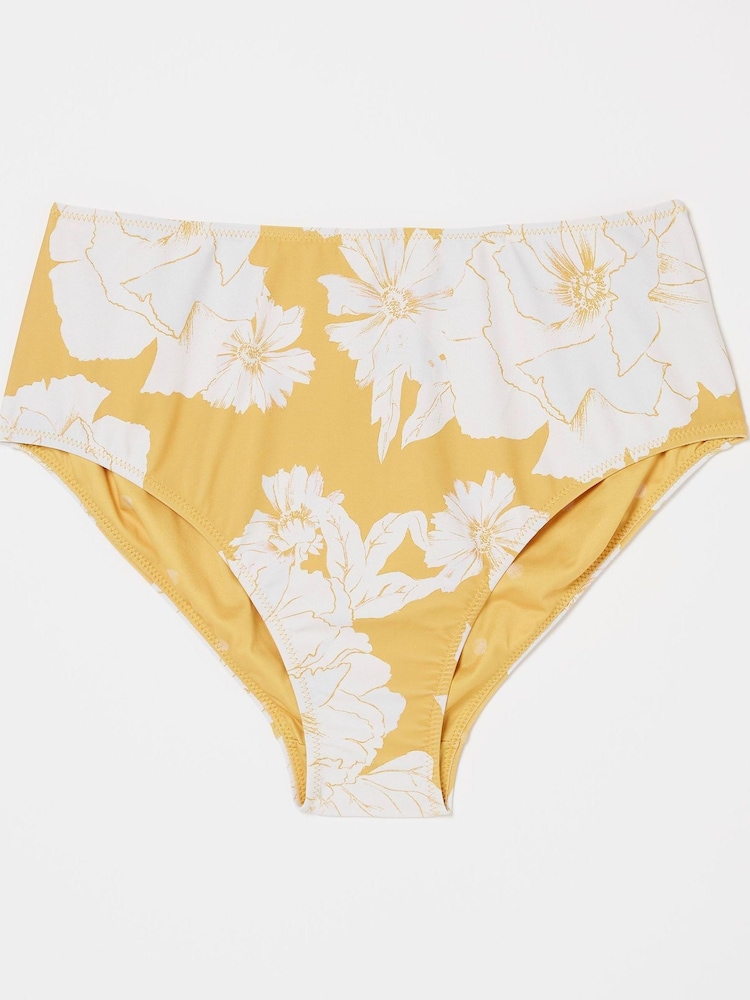 FatFace Linear Blooms High Waist Bottoms - Image 4 of 4