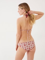 Fatface Jaipur Geblümtes Bikinioberteil, Orange - Bild 2 von 4