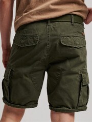 Superdry Green Heavy Cargo Shorts - Image 2 of 8