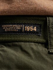 Superdry Green Heavy Cargo Shorts - Image 6 of 8