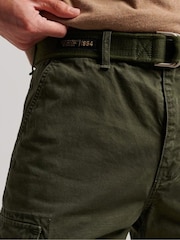 Superdry Green Heavy Cargo Shorts - Image 7 of 8