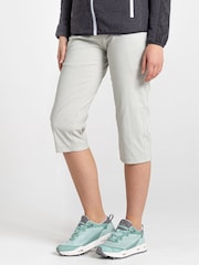 Craghoppers Grey Kiwi Pro Crop Shorts - Image 1 of 5
