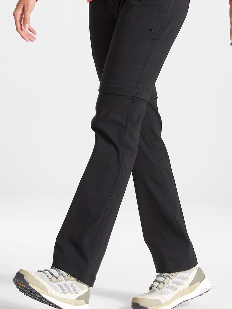 Черные брюки Craghoppers Black Kiwi Pro - Изображение 1 из 6