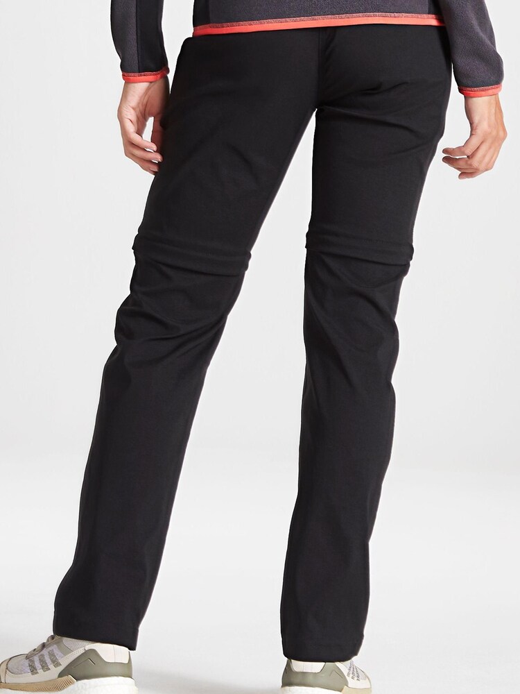 Черные брюки Craghoppers Black Kiwi Pro - Изображение 2 из 6