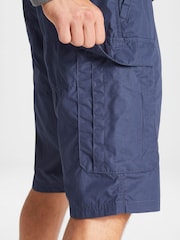 Craghoppers Long Kiwi Blue Shorts - Image 4 of 7