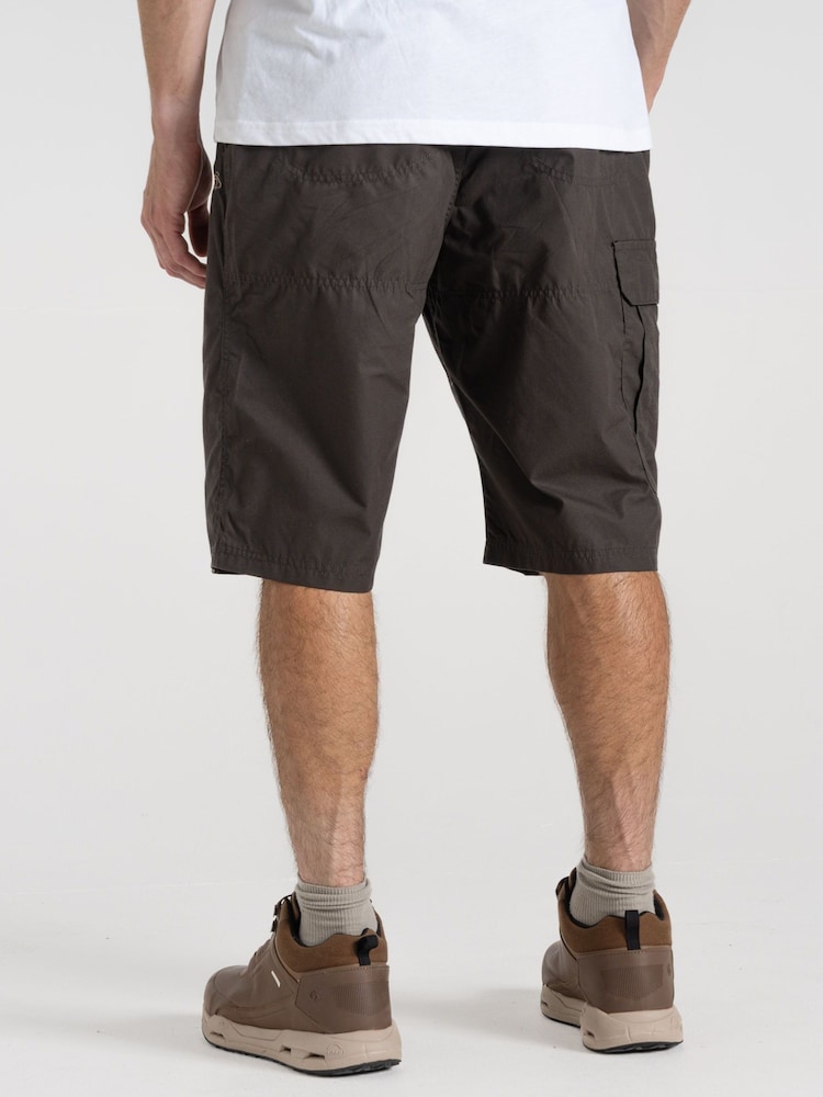 Craghoppers Long Kiwi Brown Shorts - Image 3 of 5
