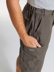 Craghoppers Long Kiwi Brown Shorts - Image 4 of 5