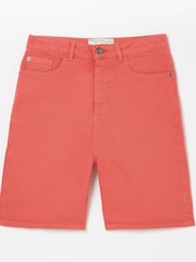 FatFace Pink Darley Denim Shorts - Image 4 of 4