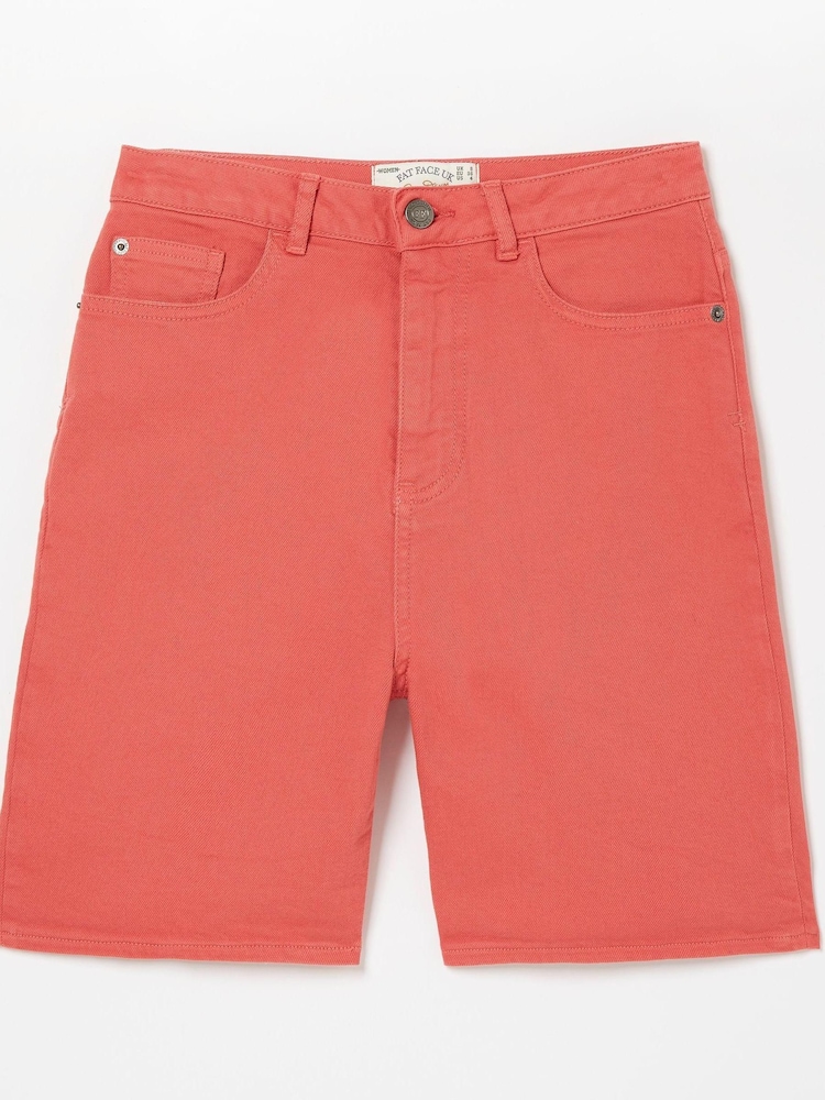 FatFace Pink Darley Denim Shorts - Image 4 of 4