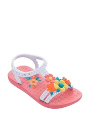 Ipanema White Floral Embellished Sandals - Image 1 of 1