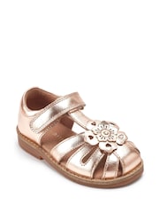 Start-Rite Flora Leather Closed Toe Sandals - Image 2 of 5