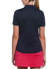 Callaway Blue Golf Ladies Swingtech Solid Polo Shirt - Image 2 of 4