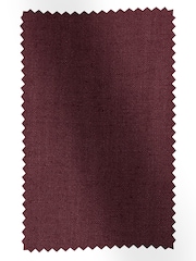 Laura Ashley Dark Cranberry Red Swanson Fabric By The Metre - Image 1 of 2