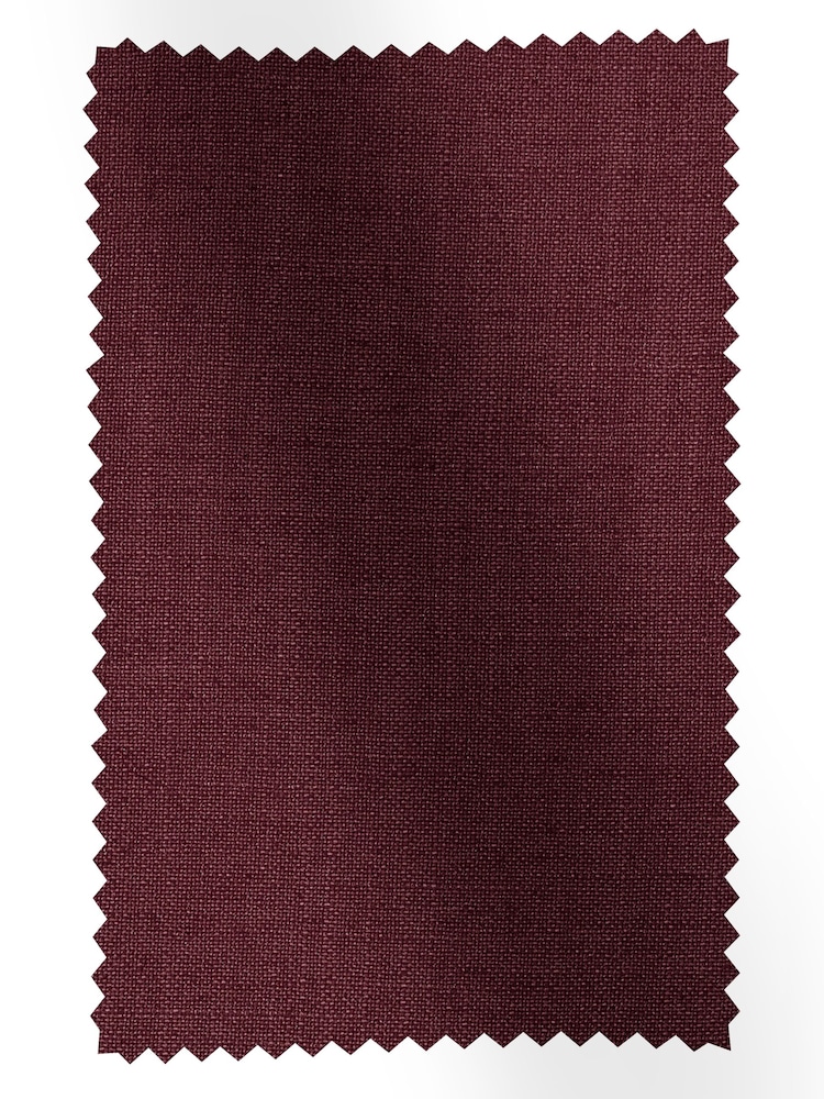 Laura Ashley Dark Cranberry Red Swanson Fabric By The Metre - Image 1 of 2
