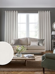 Laura Ashley Dark Grey Swanson Fabric By The Metre - Image 2 of 2