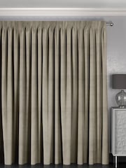Oatmeal Natural Harvi Made To Measure Curtains - Image 2 of 9