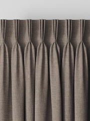 Otter Brown Harvi Made To Measure Curtains - Image 5 of 9