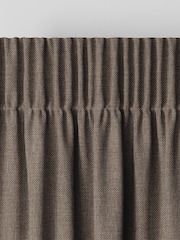 Otter Brown Harvi Made To Measure Curtains - Image 6 of 9