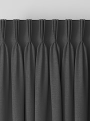 Smoke Grey Harvi Made To Measure Curtains - Image 5 of 9