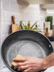 Prestige Grey Scratch Guard Aluminium Non-Stick 25cm Frying Pan - Image 2 of 6