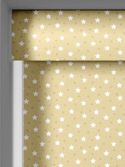 Lemon Yellow Ditsy Stars Made To Measure Roller Blind - Image 3 of 7