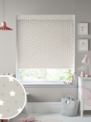 Natural Ditsy Stars Made To Measure Roller Blind - Image 1 of 6